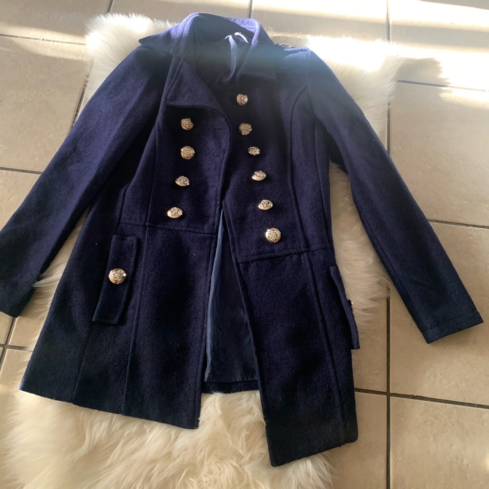 Chaoliu Navy Blue Coat. Size M.